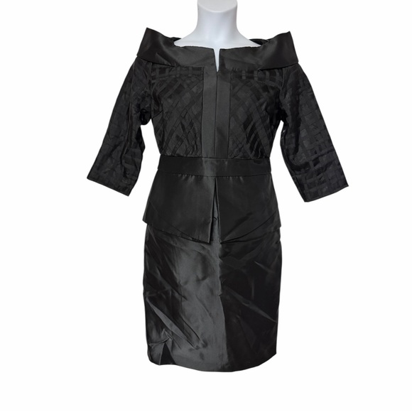 Midnight Velvet Dresses & Skirts - Midnight Velvet Catalog Business Formal Corporate Goth Black Widow Funeral Dress